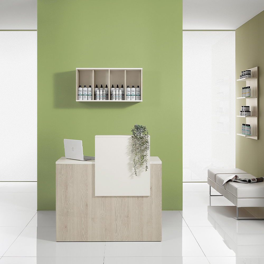 Vista Consolle Natural reception desk