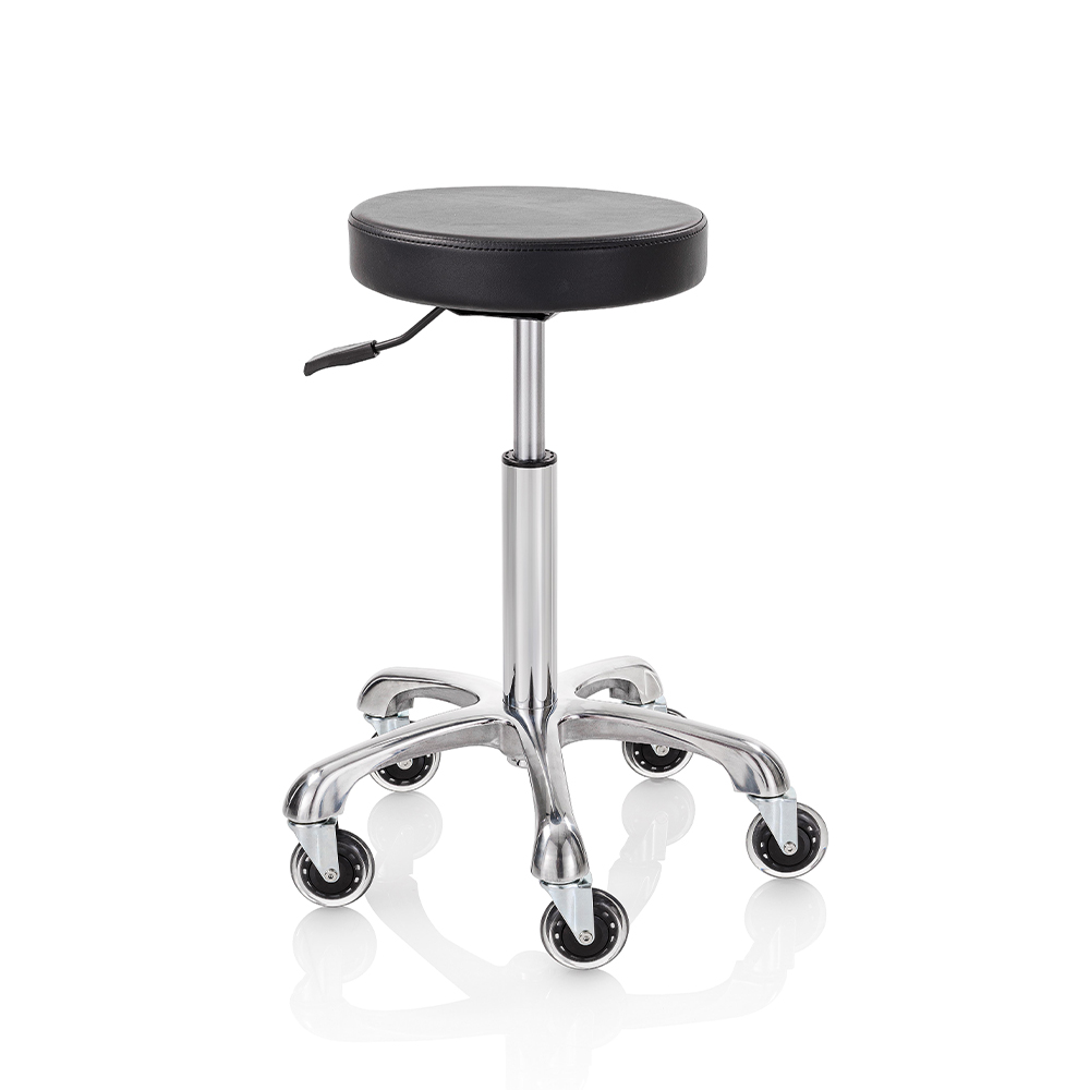 Roller Pro Elité Round M stool with aluminium base