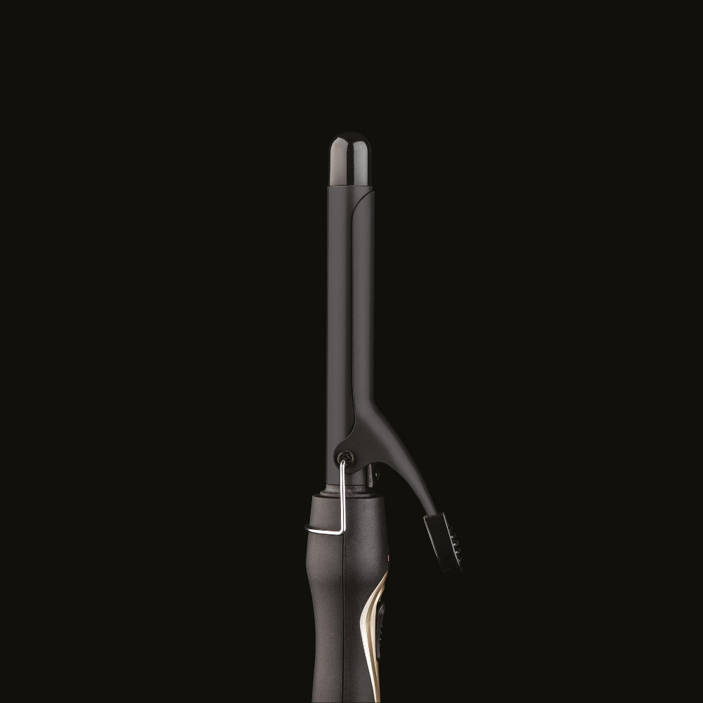 Sthauer Black Wave Curling Wand With Clamp Ø 19 mm
