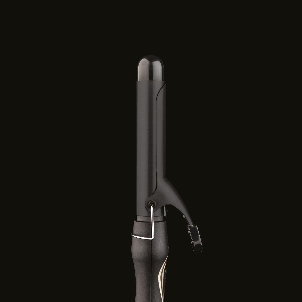 Sthauer Black Wave Curling Wand With Clamp Ø 25 mm