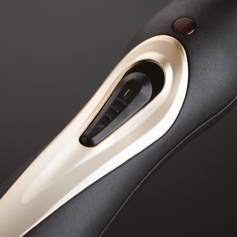 Sthauer Black Wave Curling Wand With Clamp Ø 25 mm