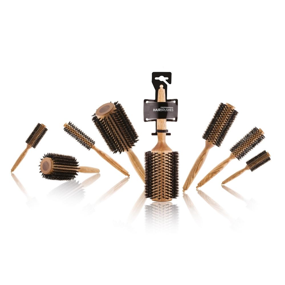 Ash wood brushes with 100% boar bristle 60mm