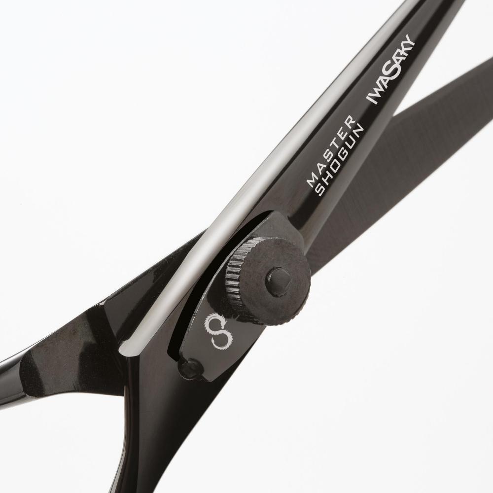 Iwasaki Master Black Shogun Hairdressing scissor 5"