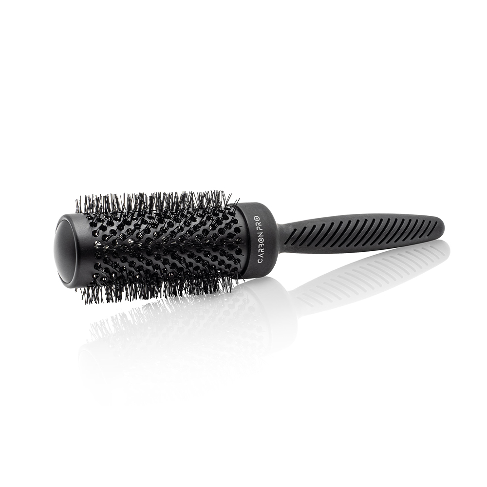 Carbon-PRO ceramic-tourmaline brush with carbon coating 43mm