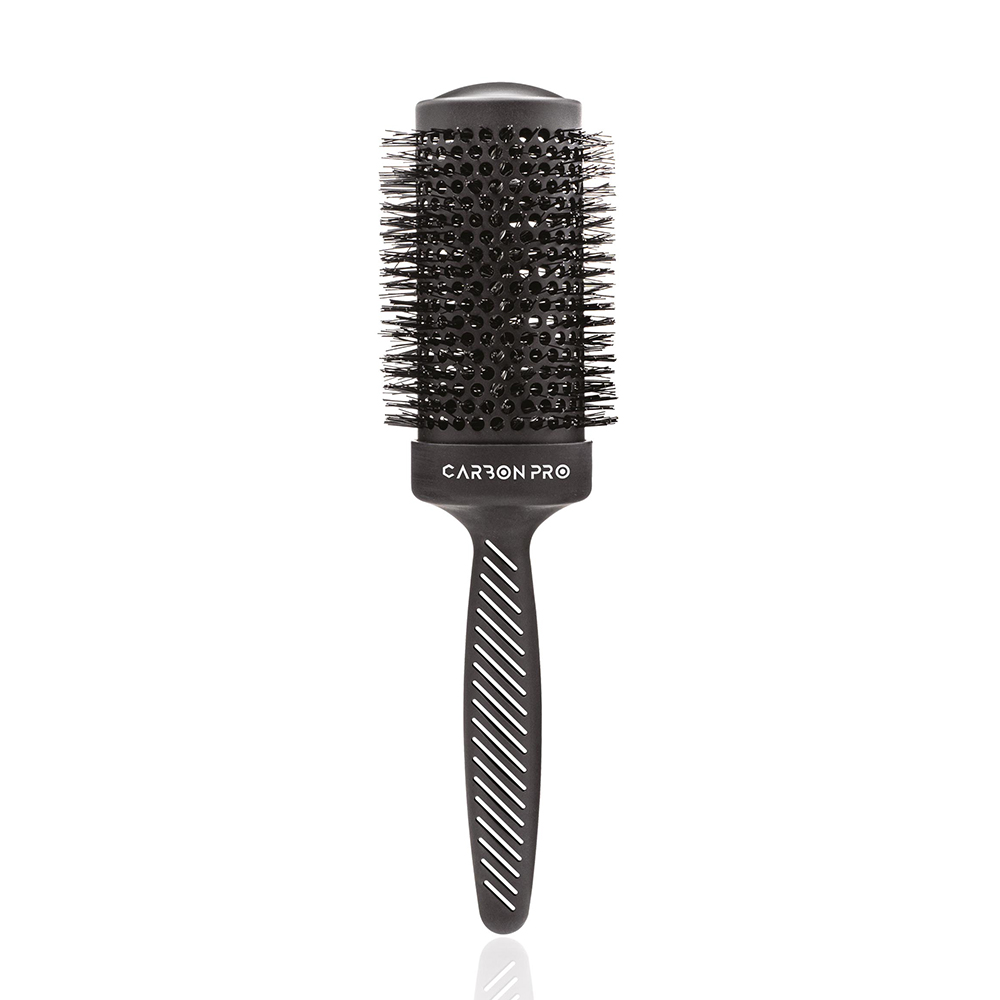 Carbon-PRO ceramic-tourmaline brush with carbon coating 53mm