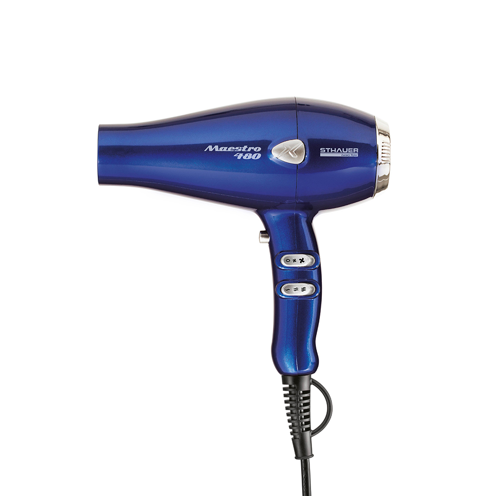 Sthauer Maestro 480 Luxury Blue Platinum Professional hair dryer