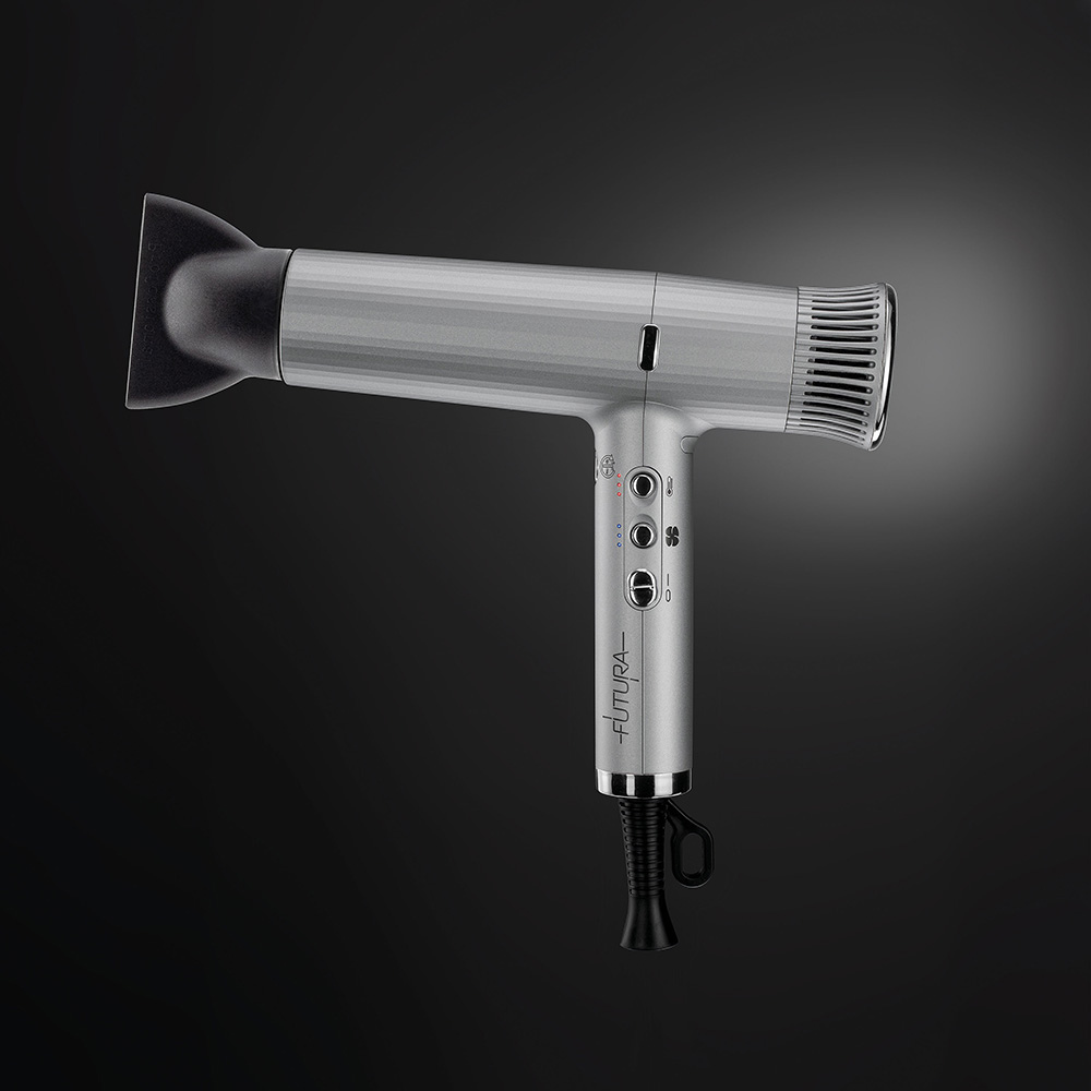 Sthauer Futura professional hair dryer silver