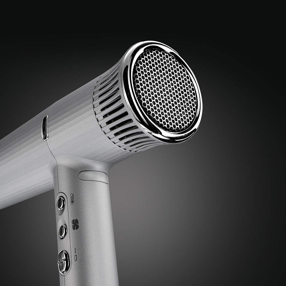 Sthauer Futura professional hair dryer silver