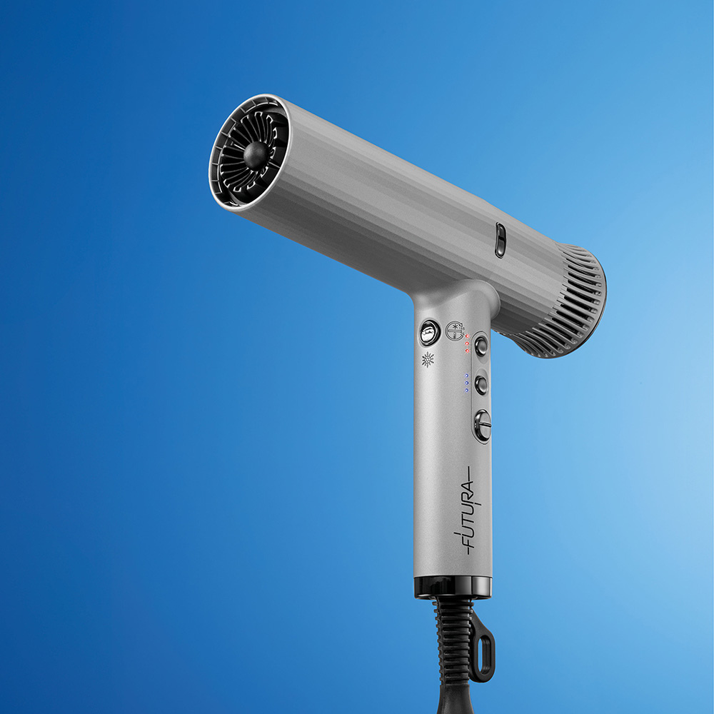 Sthauer Futura professional hair dryer silver