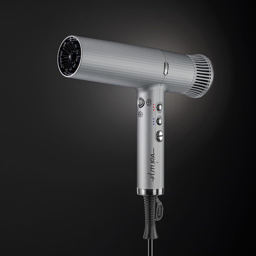 Sthauer Futura professional hair dryer silver
