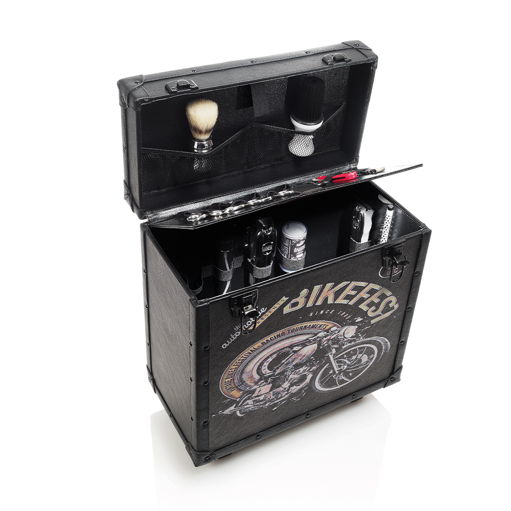 Barber trolley rider