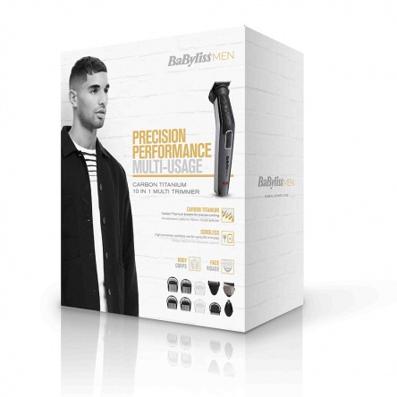 BaBylissMEN 10 in 1 Carbon Titanium Multi Trimmer