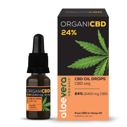 OrganiCBD CBD Oil Drops 24% (2400mg) 10ml