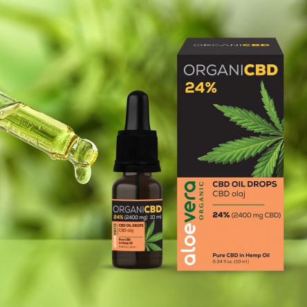 OrganiCBD CBD Oil Drops 24% (2400mg) 10ml