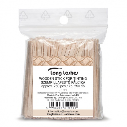 Long Lashes Wooden stick for coloring 250pcs