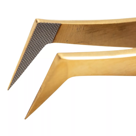 Long Lashes Pro Fiber Volume csipesz - Gold tip