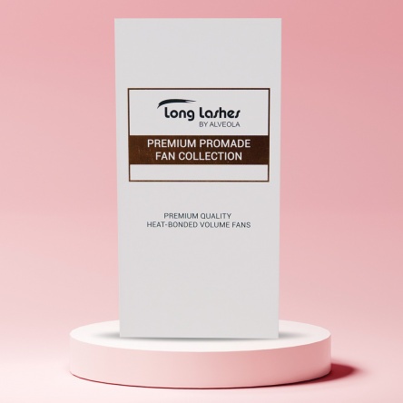 Long Lashes 3D Premium Promade Volume Fans C/0,07 8mm
