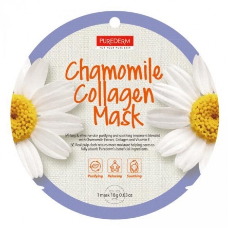 PureDerm  Chamomile Collagen Mask