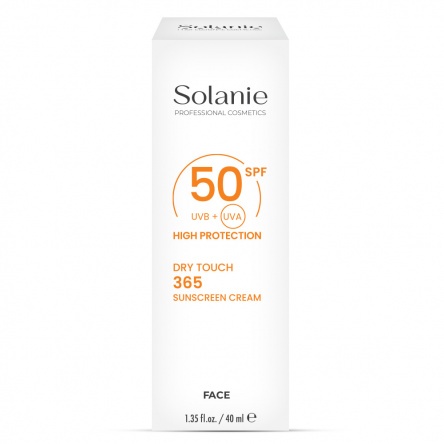 Solanie DryTouch 365 SPF50 High Protection creamflluid 40ml