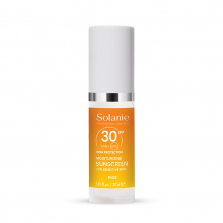 Solanie Moisturizing Sunscreen for sensitive skin - face 30ml