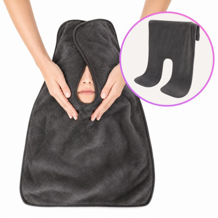 Solanie U - shaped microfiber towel