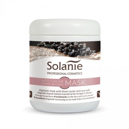 Solanie Alginate Caviar hot mask in jar