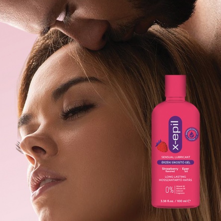 X-Epil Sensual lubricant strawberry flavored 100ml