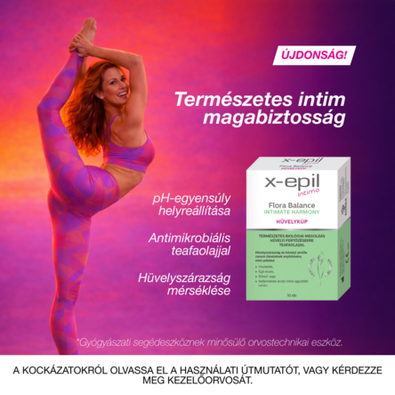 X-Epil Intimo Flora Balance Vaginal suppository 10pcs