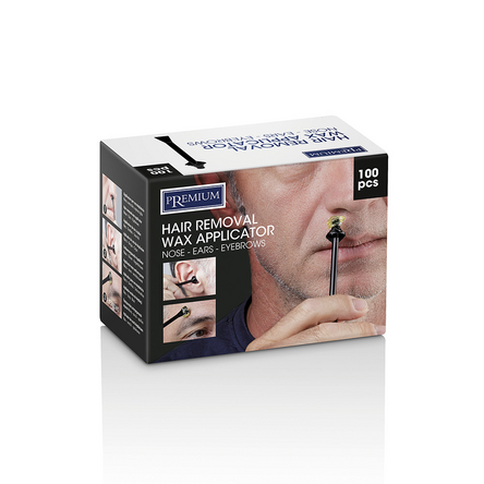 Wax Applicator Hair removal wax applicator nose,ears,eyebrows Pack 100 pcs