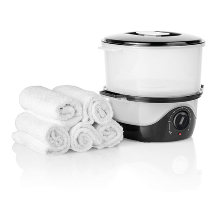 Towel Express steam towel warmer round
