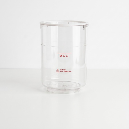 Plastic cup for hair vapor