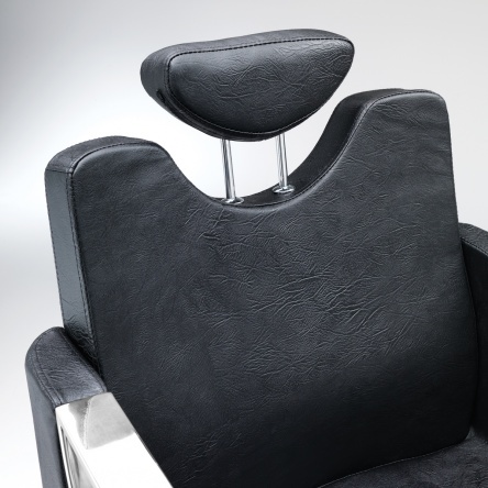 Hair Crown black cutting chair with star base