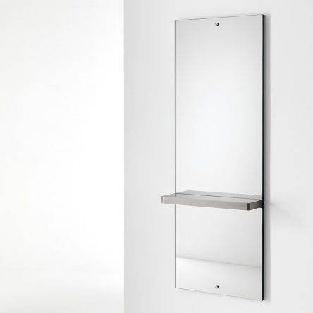 Reflectio Full mirror station with shelf