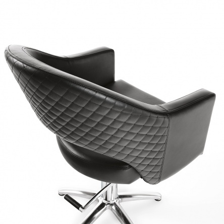 Hair Paris black cutting chair with star base