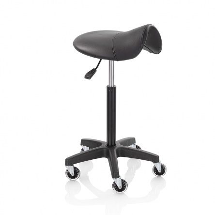 Roller Pro Ideal Comfort Sadlle L Sadlle with black base