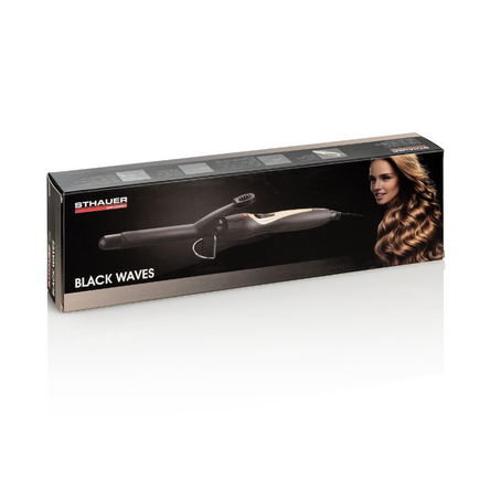 Sthauer Black Wave Curling Wand With Clamp Ø 25 mm