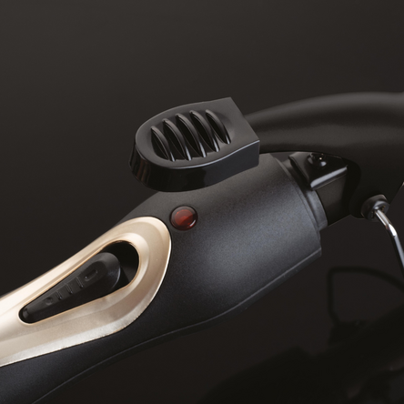 Sthauer Black Wave Curling Wand With Clamp Ø 33 mm