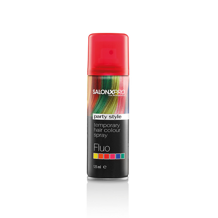 Hair Color Spray Fluo Red coloured hair spray