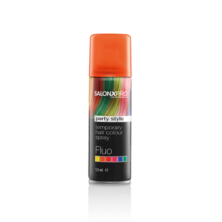 Hair Color Spray Fluo Orange coloured hair spray