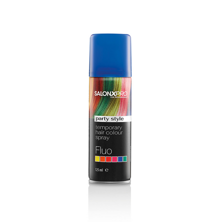 Hair Color Spray Fluo Blue coloured hair spray