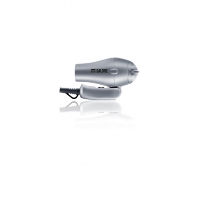 Mini Salone foldaway travel hair dryer Silver