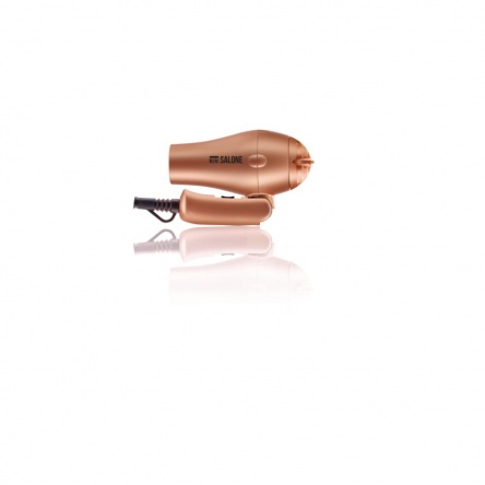 Mini Salone foldaway travel hair dryer Gold