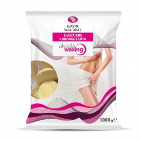 Alveola Waxing Yellow Elastic Wax Disc Bag 1000g