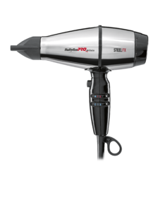 BaByliss PRO Steelfx Hair Dryer Brushless digital motor 2000W