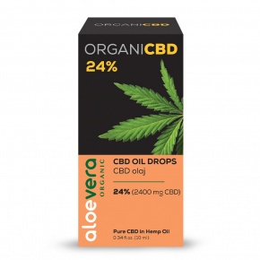 OrganiCBD CBD Oil Drops 24% (2400mg) 10ml