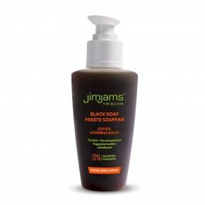 JimJams Pure & Clear Black Soap 125 ml