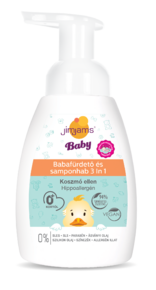 JimJams Baby foaming bath and shampoo 3in1 250ml