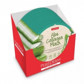 PureDerm Aloe Vera Collagen Mask 24 pcs