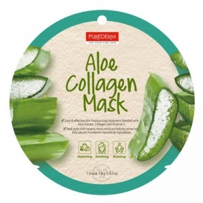 PureDerm Aloe Vera Collagen Mask