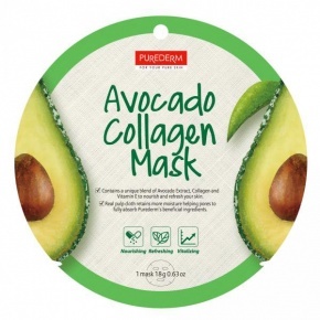 PureDerm Avocado Collagen Mask